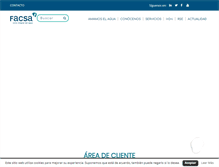 Tablet Screenshot of facsa.com